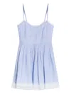 Loveshackfancy Sleeveless Dress In Blue