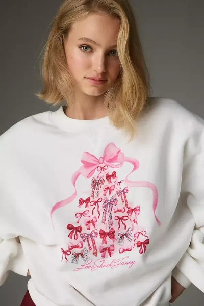 Loveshackfancy Havenleigh Sweatshirt In White