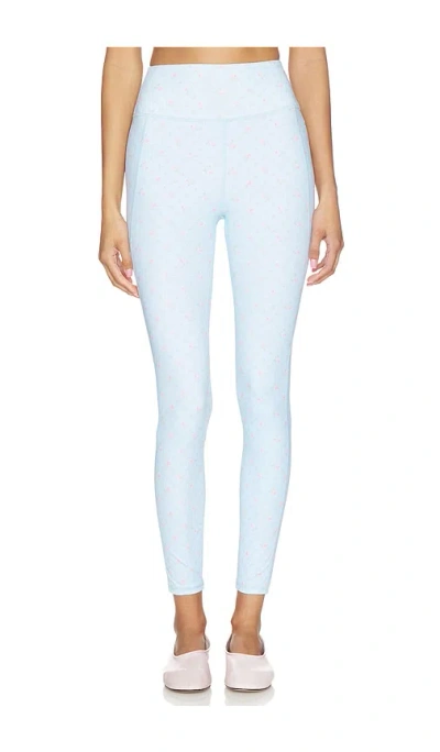 Loveshackfancy Highland Legging In Chapparal Blue