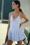 Loveshackfancy Hubert Active Dress In Blue
