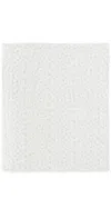 Loveshackfancy Iko Beach Throw Atlantic Shore In White