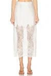 Loveshackfancy Ilene Skirt In Sugar Buff