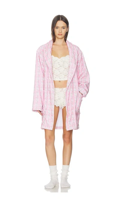 Loveshackfancy Indie Robe In Pink
