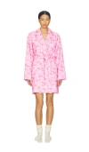 Loveshackfancy Indie Robe In Brown