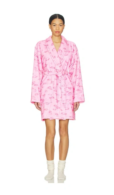 Loveshackfancy Indie Robe In Brown
