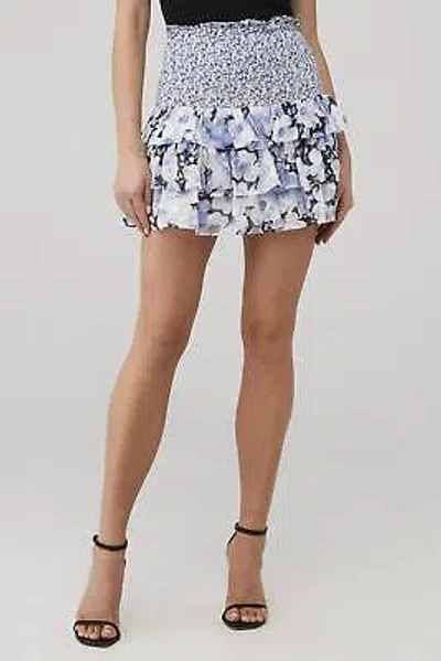 Pre-owned Loveshackfancy Indigo Skirt For Women - Size S In Blue