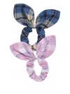 Loveshackfancy Ireland Hillside Hair Band (pack Of Two) In Blue