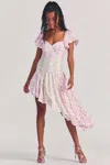Loveshackfancy Irvine Dress Pastel Clouds In Pink