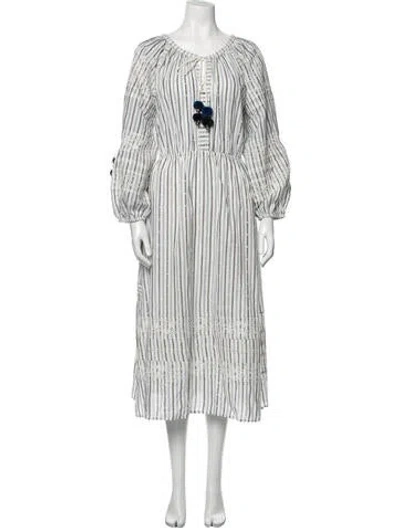 Pre-owned Loveshackfancy Isla Long Dress