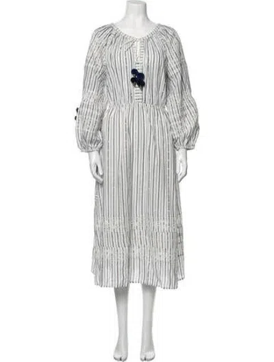 Pre-owned Loveshackfancy Isla Long Dress