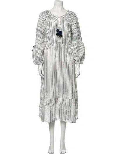 Pre-owned Loveshackfancy Isla Long Dress