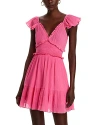 Loveshackfancy Ivella Flutter Sleeve Dress In Strawberry Moon