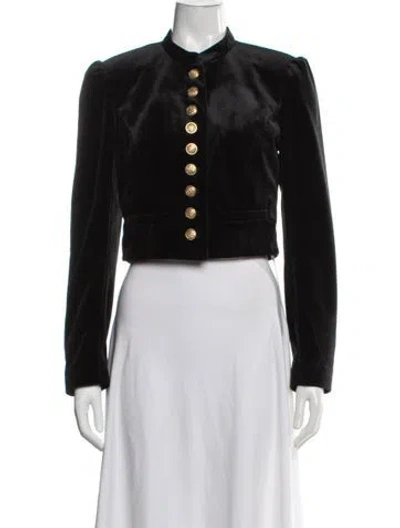 Pre-owned Loveshackfancy Jacket In Black