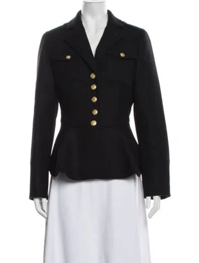 Pre-owned Loveshackfancy Jacket In Black