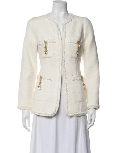 Pre-owned Loveshackfancy Jacket In Neutrals