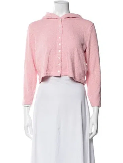Pre-owned Loveshackfancy Jacket In Pink