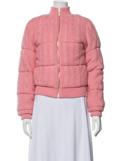 Pre-owned Loveshackfancy Jacket In Pink