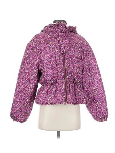 Pre-owned Loveshackfancy Jacket In Purple