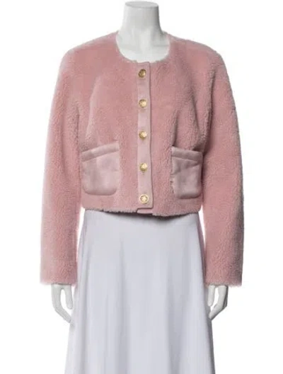 Pre-owned Loveshackfancy Jacket W/ Tags In Pink