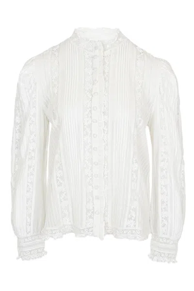 Loveshackfancy Jacque Top True White