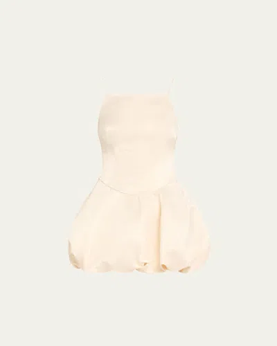 LOVESHACKFANCY JAKE SATIN MINI DRESS