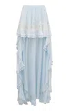 Loveshackfancy Jolina Chiffon Skirt