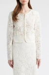Loveshackfancy Junetta Lace Jacket In White