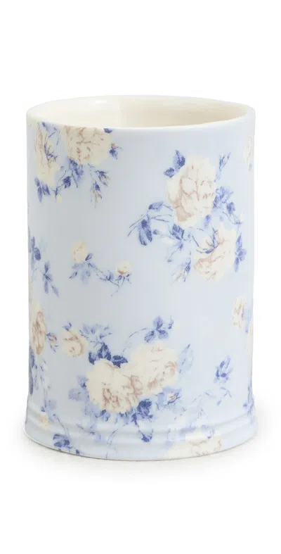 Loveshackfancy Junette Porcelain Tumbler Whisper Blue