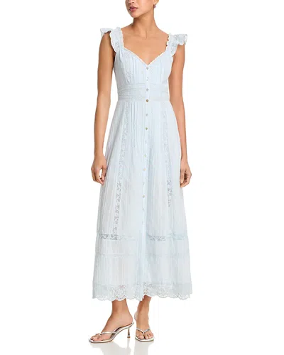 Loveshackfancy Kailette Dress In Blue