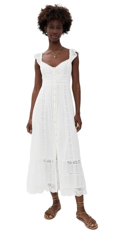 Loveshackfancy Kailette Dress Optic White