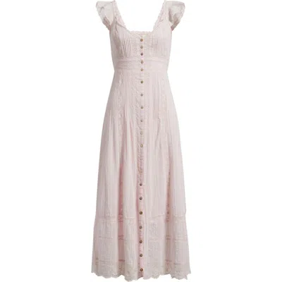 Loveshackfancy Kailette Sleeveless Maxi Dress In White