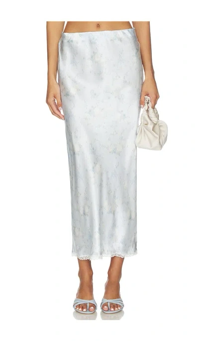 Loveshackfancy Kalo Skirt In Brown