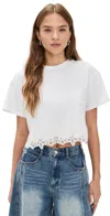 Loveshackfancy Karolin Tee White In White
