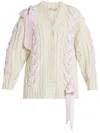 Loveshackfancy Kassius Cardigan In White