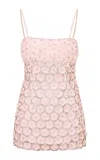 Loveshackfancy Katarina Floral Embellished Mini Dress