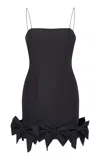 Loveshackfancy Kennedi Taffeta Bow Mini Dress