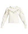 Loveshackfancy Kenzly Pullover In Ivory In White