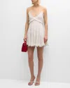 Loveshackfancy Kerielle Embroidered Eyelet Cotton Sundress In Off White