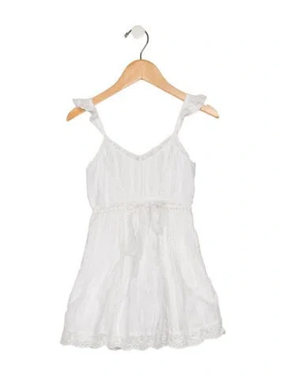 Pre-owned Loveshackfancy Babies' Kids Girls Dress In White