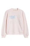 Loveshackfancy Kids' Palo Pullover In Pink
