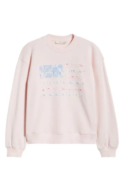 Loveshackfancy Kids' Palo Pullover In Pink