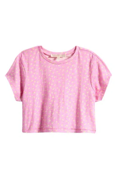 Loveshackfancy Kids' Rubin T-shirt In Pink