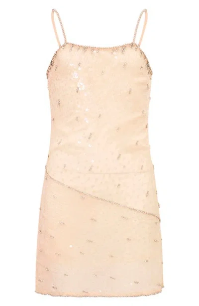 Loveshackfancy Kids' Velin Dress In Orange