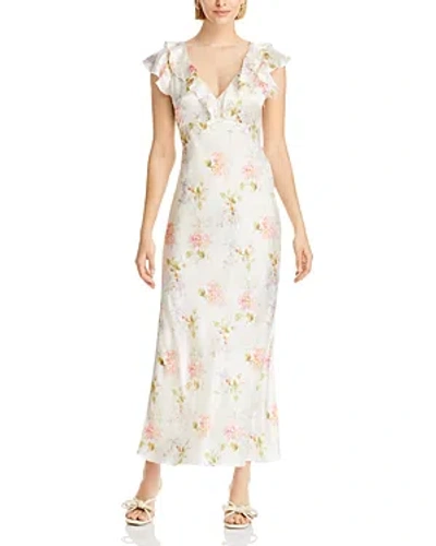 Loveshackfancy Kingley Silk Dress In Cream
