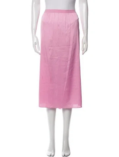 Pre-owned Loveshackfancy Knee-length Skirt In Pink