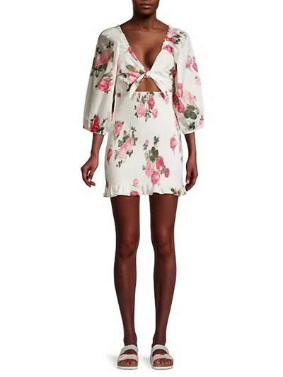 LOVESHACKFANCY KYNDRA DRESS IN PARADISE PINK