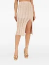 Loveshackfancy Lace Midi Skirt In Neutral
