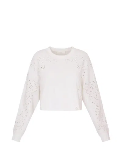 LOVESHACKFANCY LALO BANDANA SWEATSHIRT