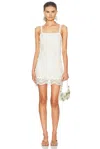 Loveshackfancy Lamont Dress Ecru In White