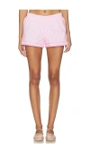 Loveshackfancy Lavey Short In Pink